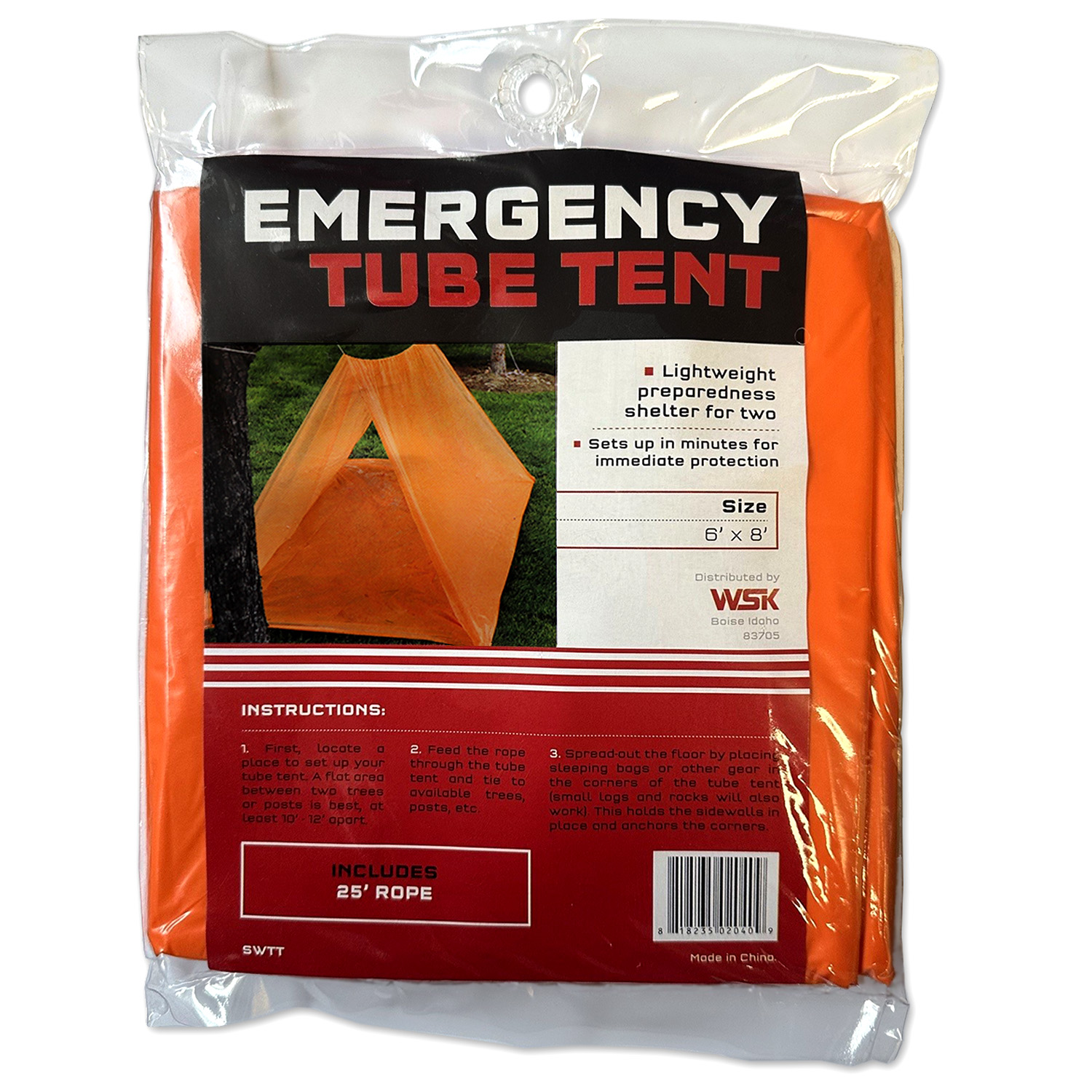 Two-Person Tube Tent — supplier product photo